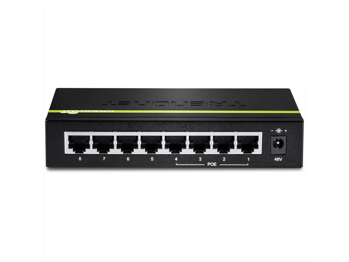 TRENDnet TPE-S44 Switch PoE 10/100 Mb/s à 8 ports , 4 ports PoE 10/100 Mb/s, 4 ports 10/100 Mb/s