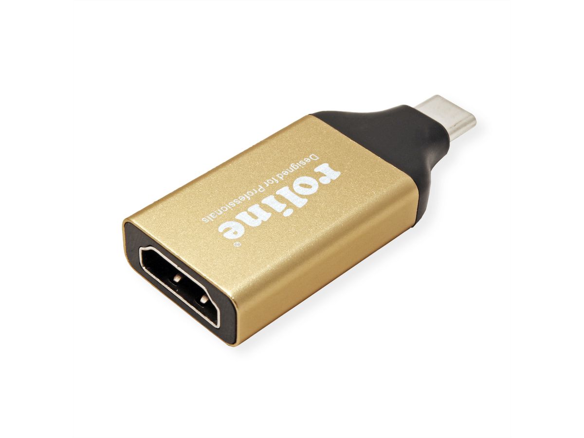 ROLINE GOLD Adaptateur Type C - HDMI, M/F