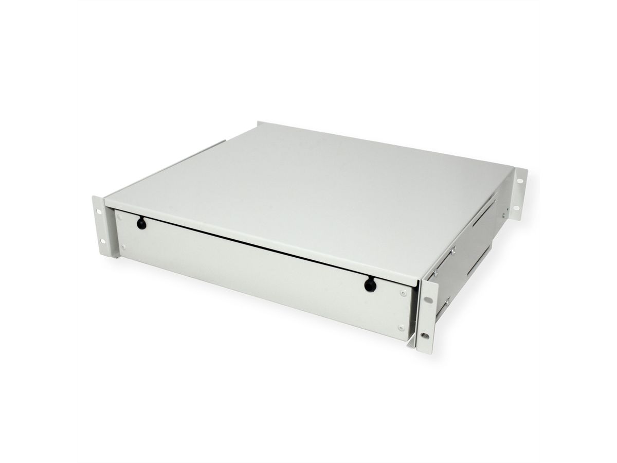 ROLINE 19" Tiroir pour clavier 2U, 400P fermable gris