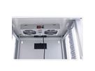 ROLINE Unité de ventilation - 2 ventilateurs, thermostat , pour Boîtier mural 19", gris