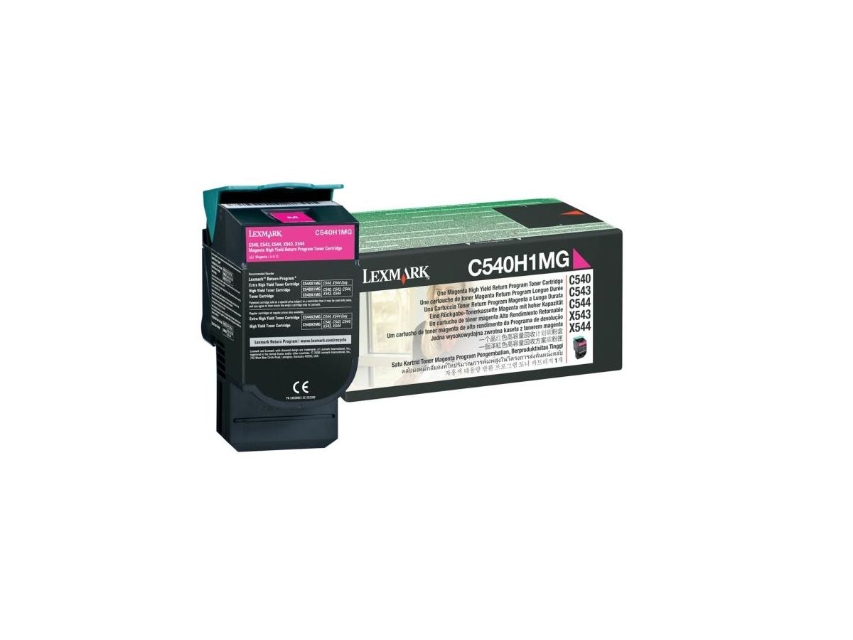 Lexmark C540H1MG Cartouche de toner Original Magenta 1 pièce(s)