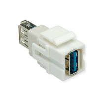 BACHMANN Module USB A/A 3.0 Keystone blanc