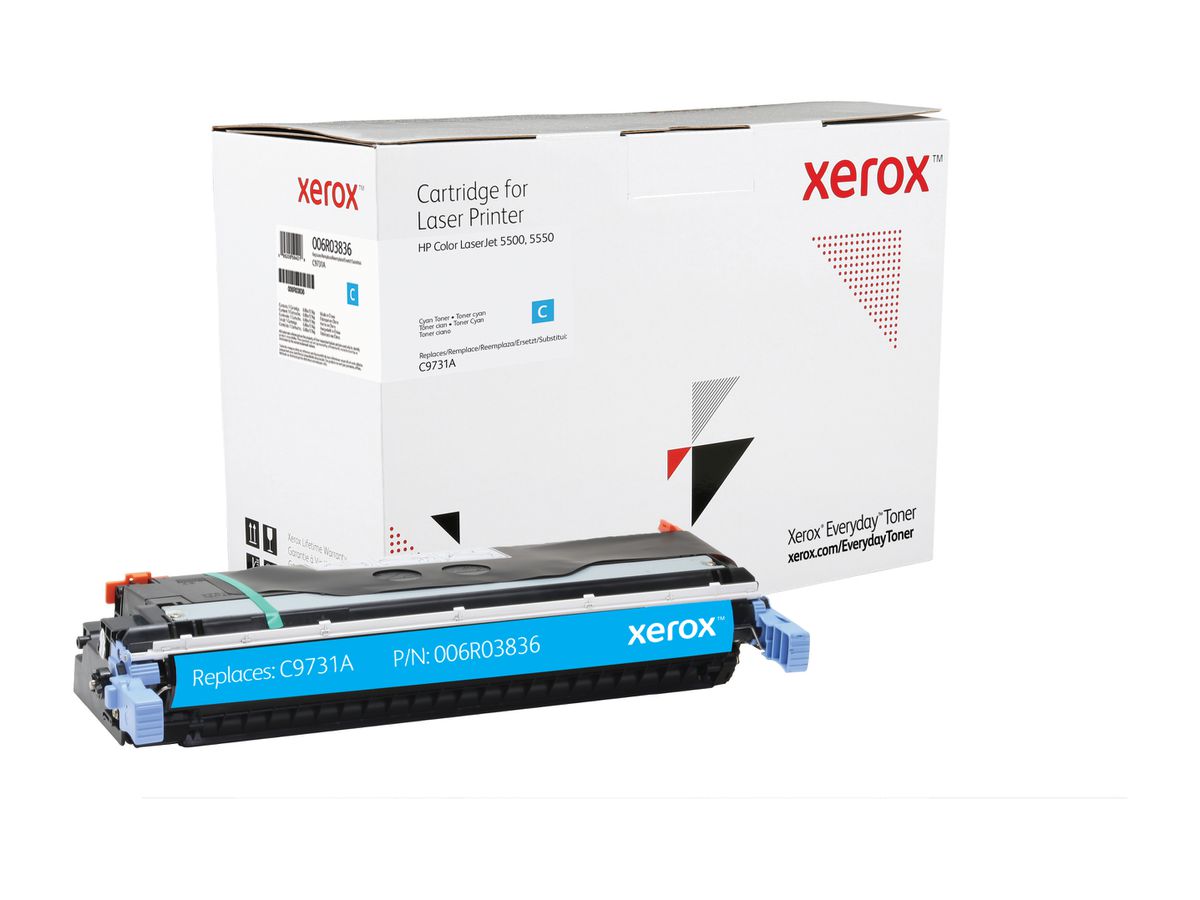 Everyday Toner Cyan compatible avec HP 645A (C9731A)