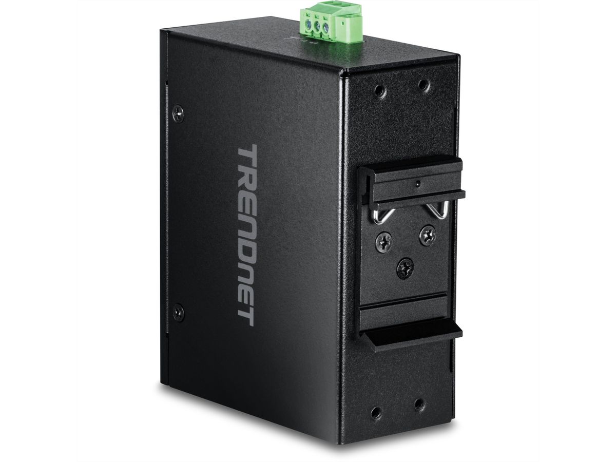 TRENDnet  TI-PGLC80 Mini switch Rail DIN PoE+ Gigabit industriel à 8 ports