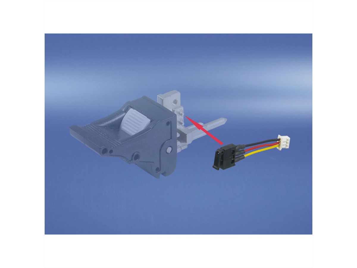 SCHROFF Plug-In Unit Microswitch pour IEL, IET Poignée avec câble et fiche