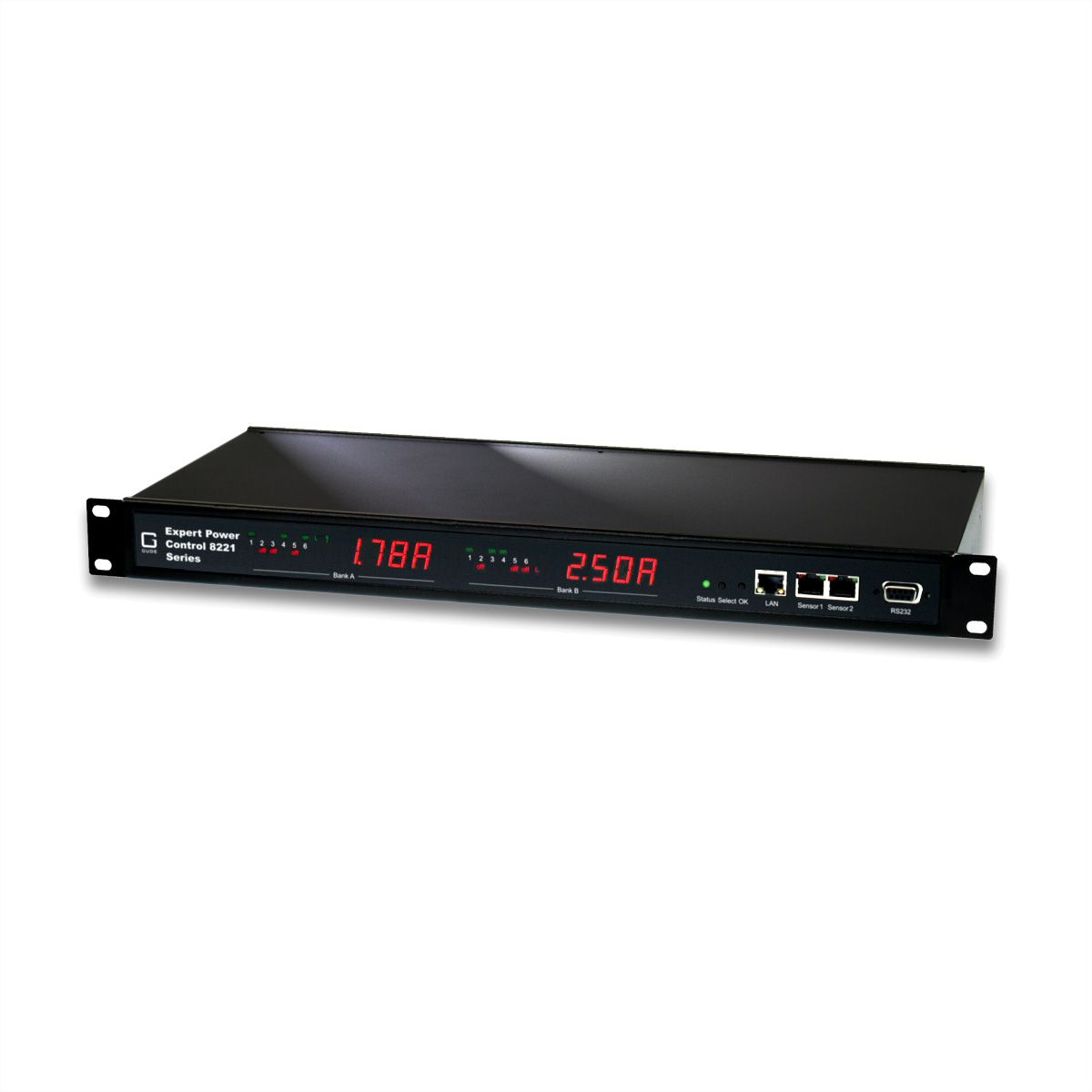 GUDE 8221-1 EPC NET Multiprise IP, 2x 6, mesure de courant