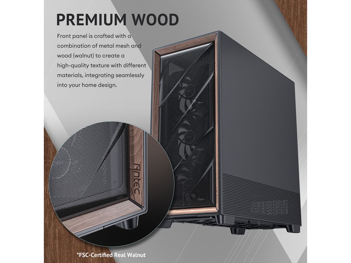 ANTEC FLUX PRO EUV Boîtier PC Big / Full Tower ATX, noir