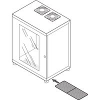 Kit de filtre à air SCHROFF Epcase pour mallette 10'' (x3)