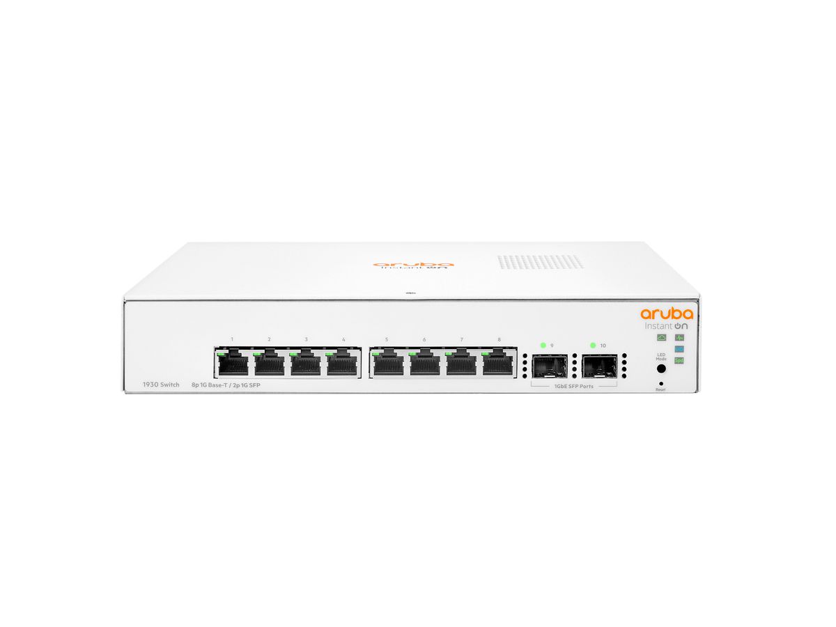 Hewlett Packard Enterprise Aruba Instant On 1930 Géré L2+ Gigabit Ethernet (10/100/1000) 1U Blanc