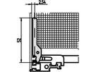 Etiquette d'identification SCHROFF, pour poignée PCB Type A