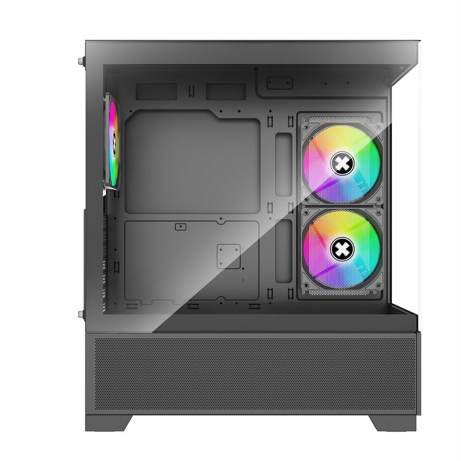 XILENCE Xilent Beam Boîtier PC ATX noir, Boîtier PC Gaming ATX X218.ARGB noir