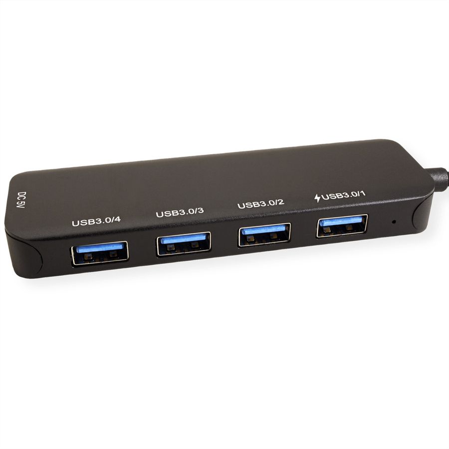 VALUE Hub USB 3.2 Gen 1, 4 ports, type C