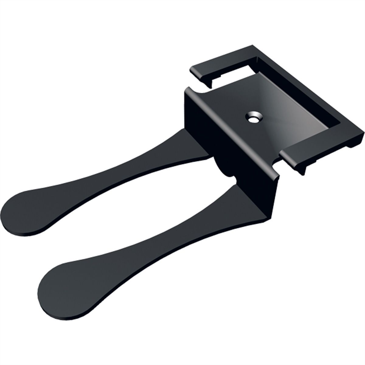 BACHMANN Serpentin de câble Easy-Clip sortie de sol Classic noir RAL9005