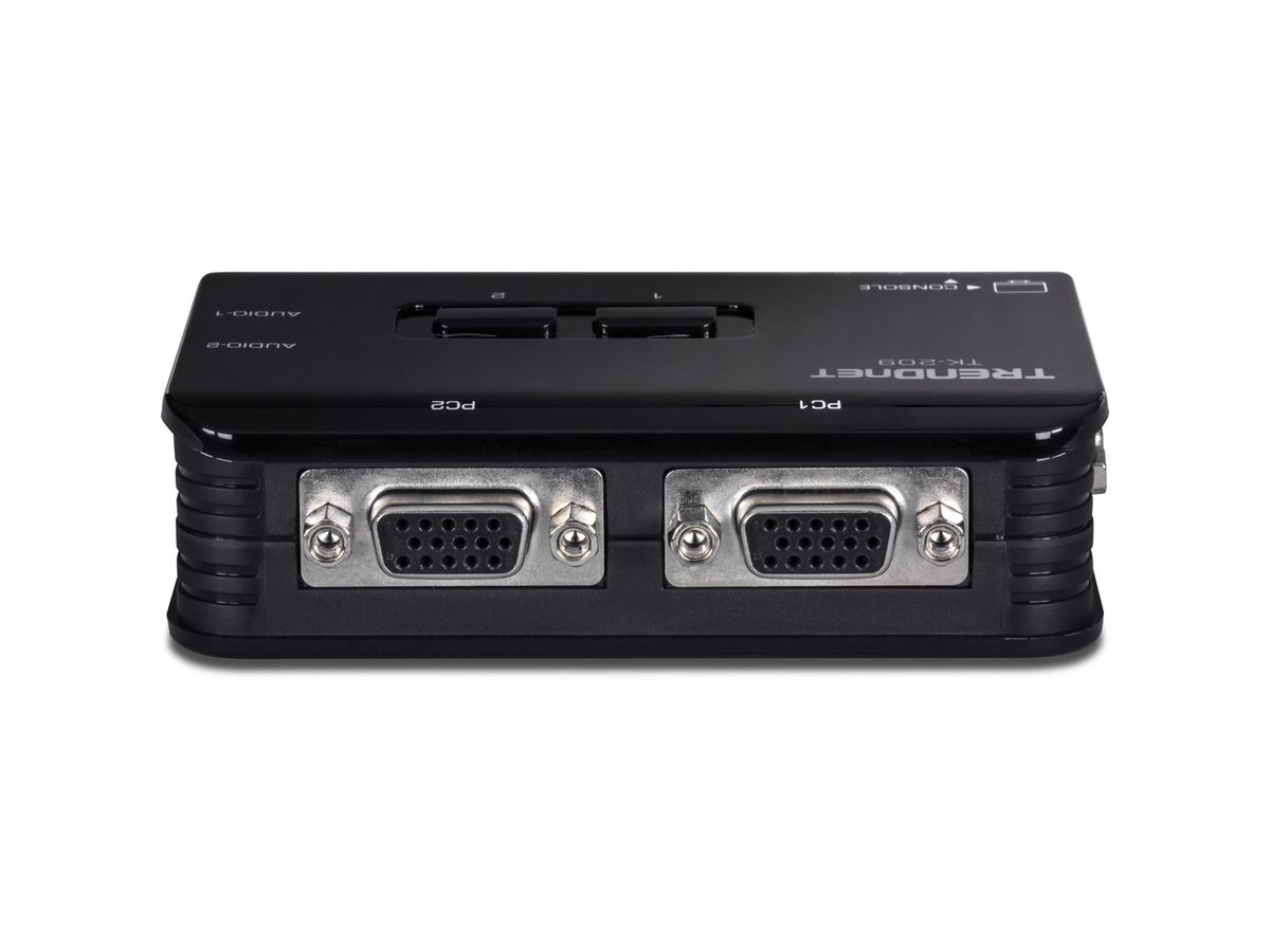 TRENDnet TK-209K Kit de switch KVM USB à 2 ports avec fonction audio