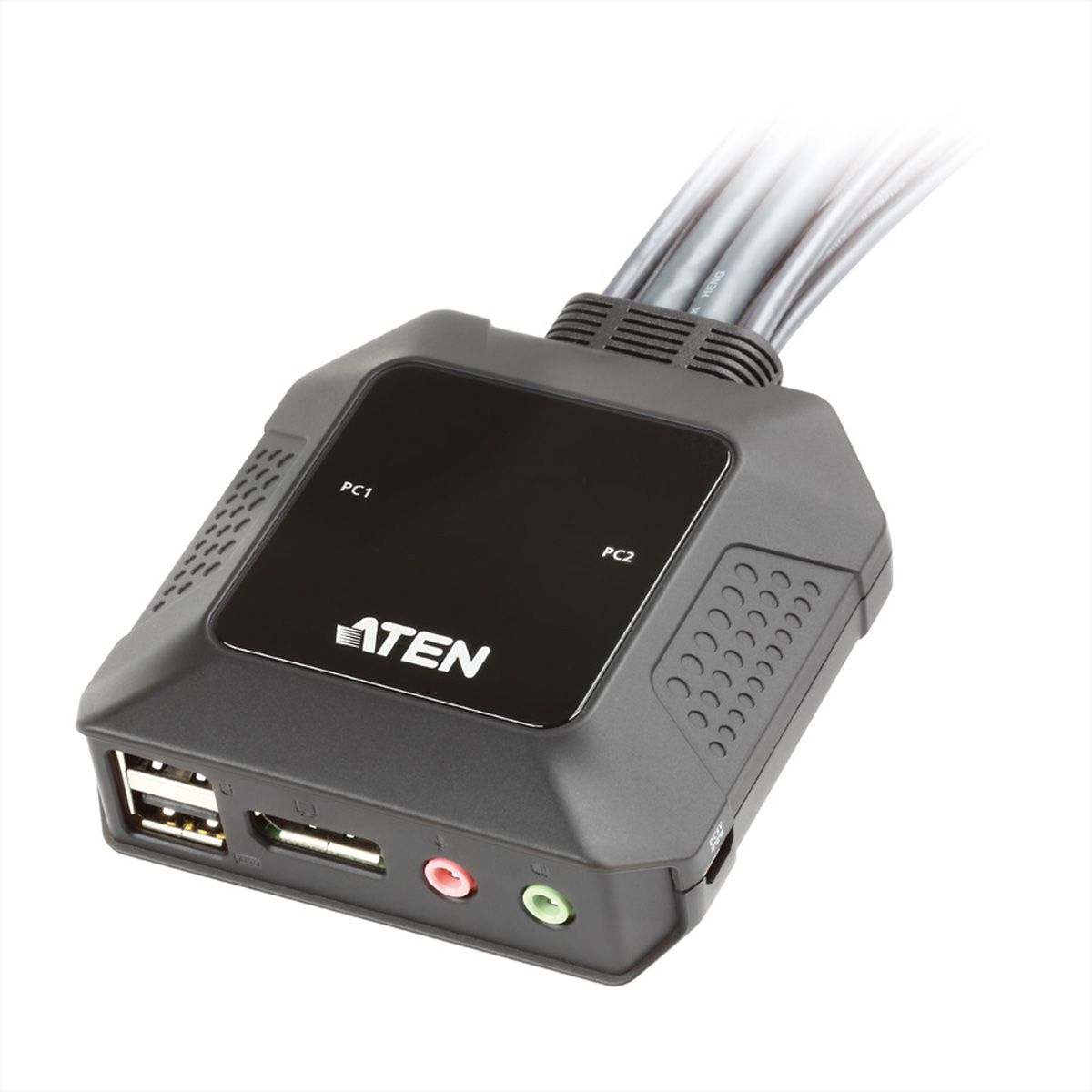 ATEN CS22DP Commutateur KVM DP USB 2 ports avec sélecteur de port distant