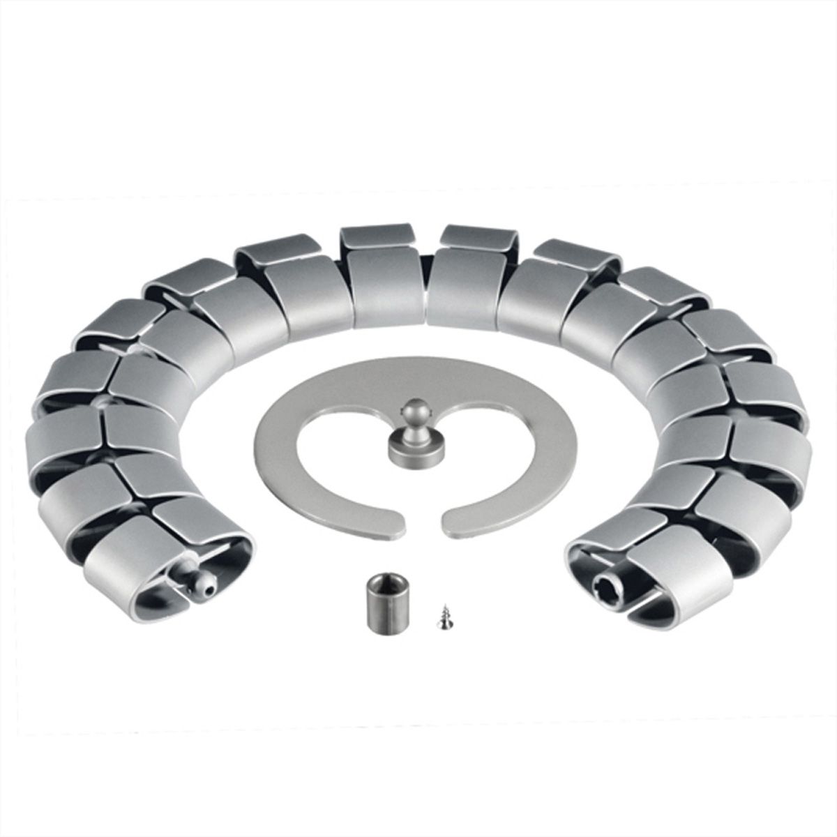 Kabelschlange® Premium Set argent 75 cm