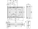 SCHROFF Unité d'entraînement HD 1 x 3,5", support de montage, 3 U, vertical, version vissée