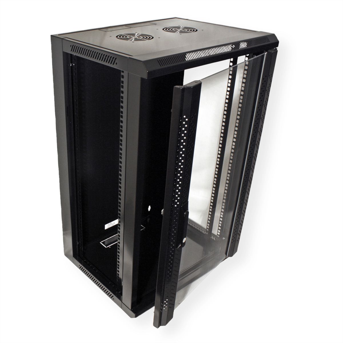 VALUE Armoire murale 18 UH (HxLxP) 901x570x450mm , noir