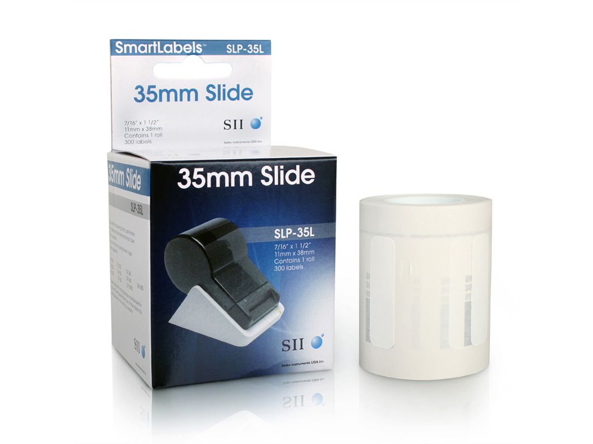 SEIKO Etiquettes 35mm pour diapositives, x 300, 1 rouleau