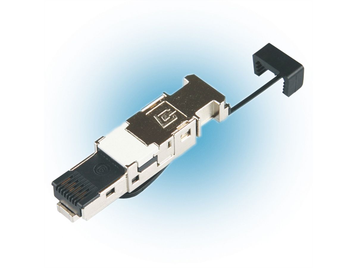 METZ CONNECT E-DAT Industrie IP20, Connecteur RJ45, noir