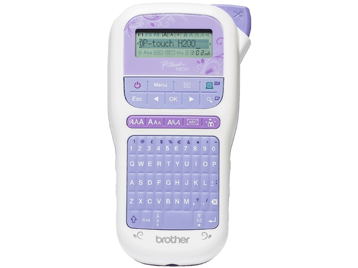 Brother PT-H200 imprimante pour étiquettes Transfert thermique TZe