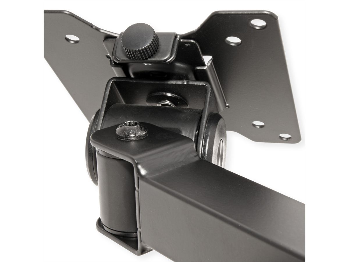 VALUE Support LCD lourd, montage sur bureau, 4 articulations, jusqu'à 20 kg