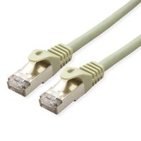 Cordon VALUE Cat.6A (Classe EA) S/FTP (PiMF) solide LSOH, gris, 20 m
