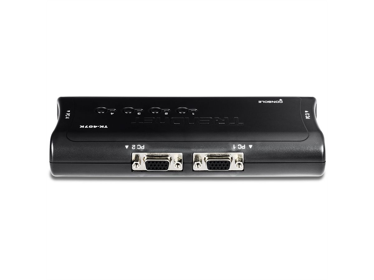 TRENDnet TK-407K Kit de Switch KVM à 4 ports USB