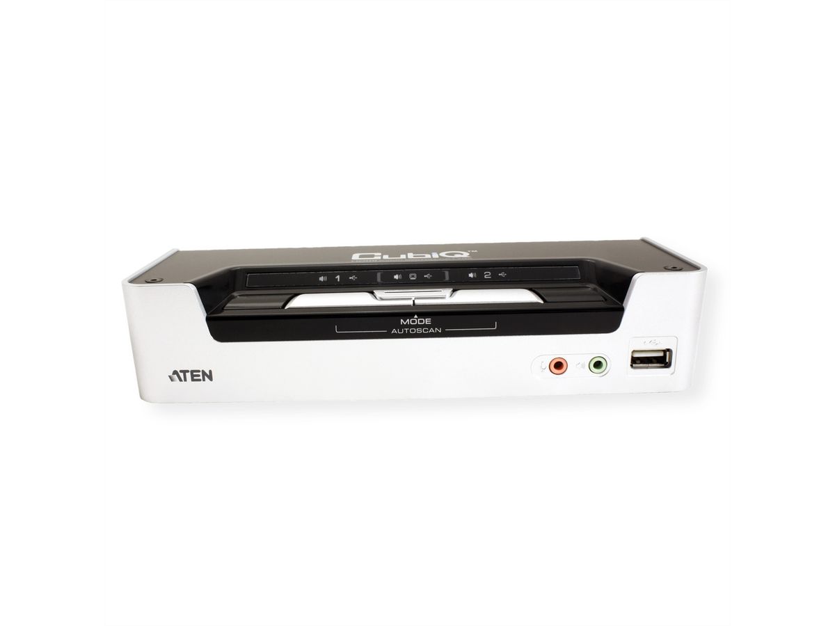ATEN CS1792 Switch KVM HDMI, USB, Audio, Hub USB, 2 ports