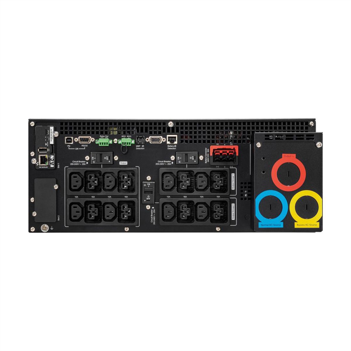 Eaton 9PX 8000i RT3U HotSwap Netpack G2 avec bypass, Network-M3 & Kit RM (9RK) / Technologie : Online double conversion