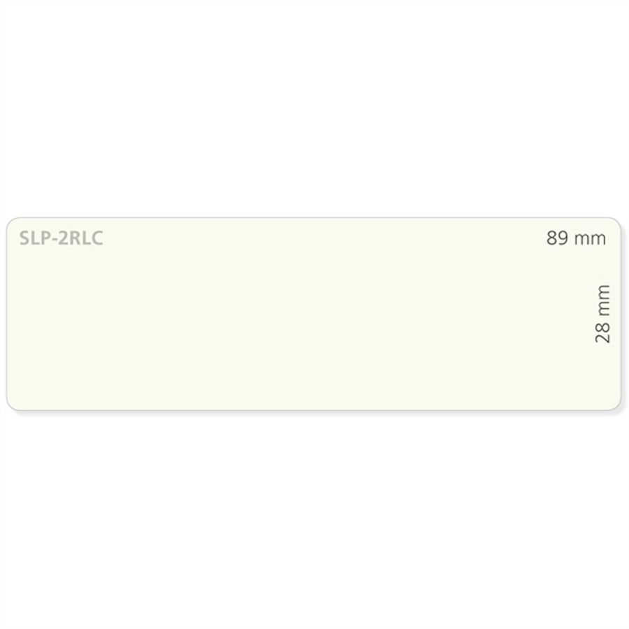 SEIKO SLP-2RLC Etiquettes d'adresse blanches