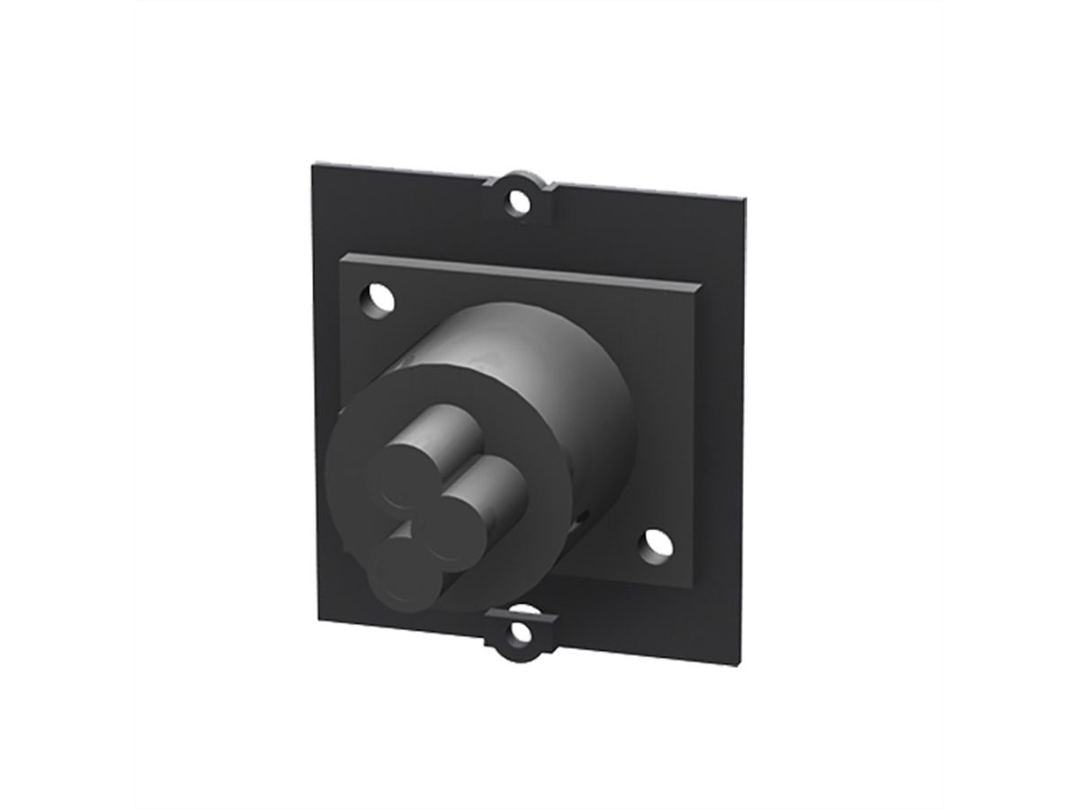 BACHMANN Module Custom 1 x fiche XLR, 3 pôles noir