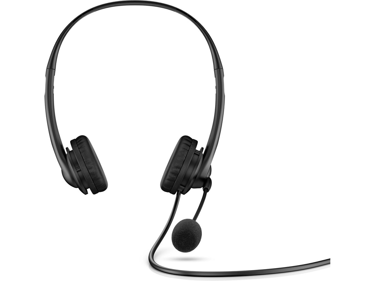 HP Stereo USB Headset G2 Casque Avec fil Arceau Bureau/Centre d'appels Noir