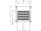 Étagère Eurorack SCHROFF, télescopique, pour cadre universel, 800W 500D