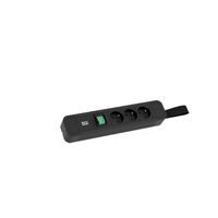 BACHMANN PRIMO 2 3xUTE 1xinterrupteur avec boucle 2,0m CEE7/7