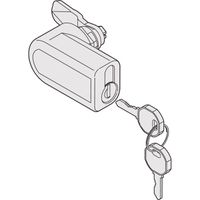 SCHROFF Aisle Containment Lock pour porte coulissante manuelle