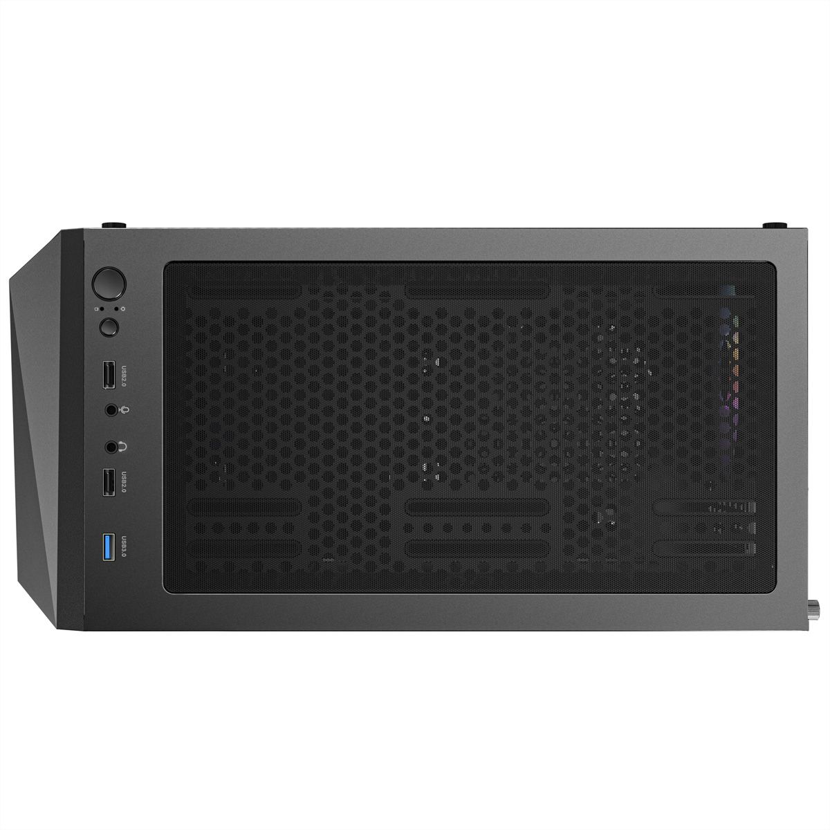 ANTEC AX61 Elite Boîtier PC Midi Tower Gaming ATX, noir