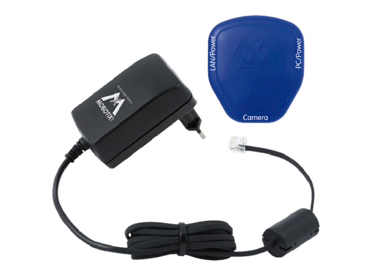 MOBOTIX Set d'adaptateur PoE pour EUR, UK, US, AUS (MX-NPA-PoE-INT-Set)