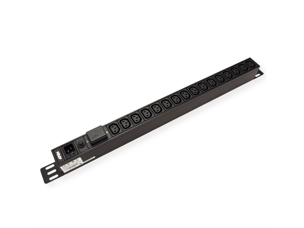 ATEN PE0216SG PDU de base 0U 16A avec protection contre les surtensions, 16 ports