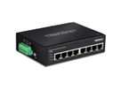 TRENDnet TI-E80 Switch Rail DIN Fast Ethernet industriel à 8 ports