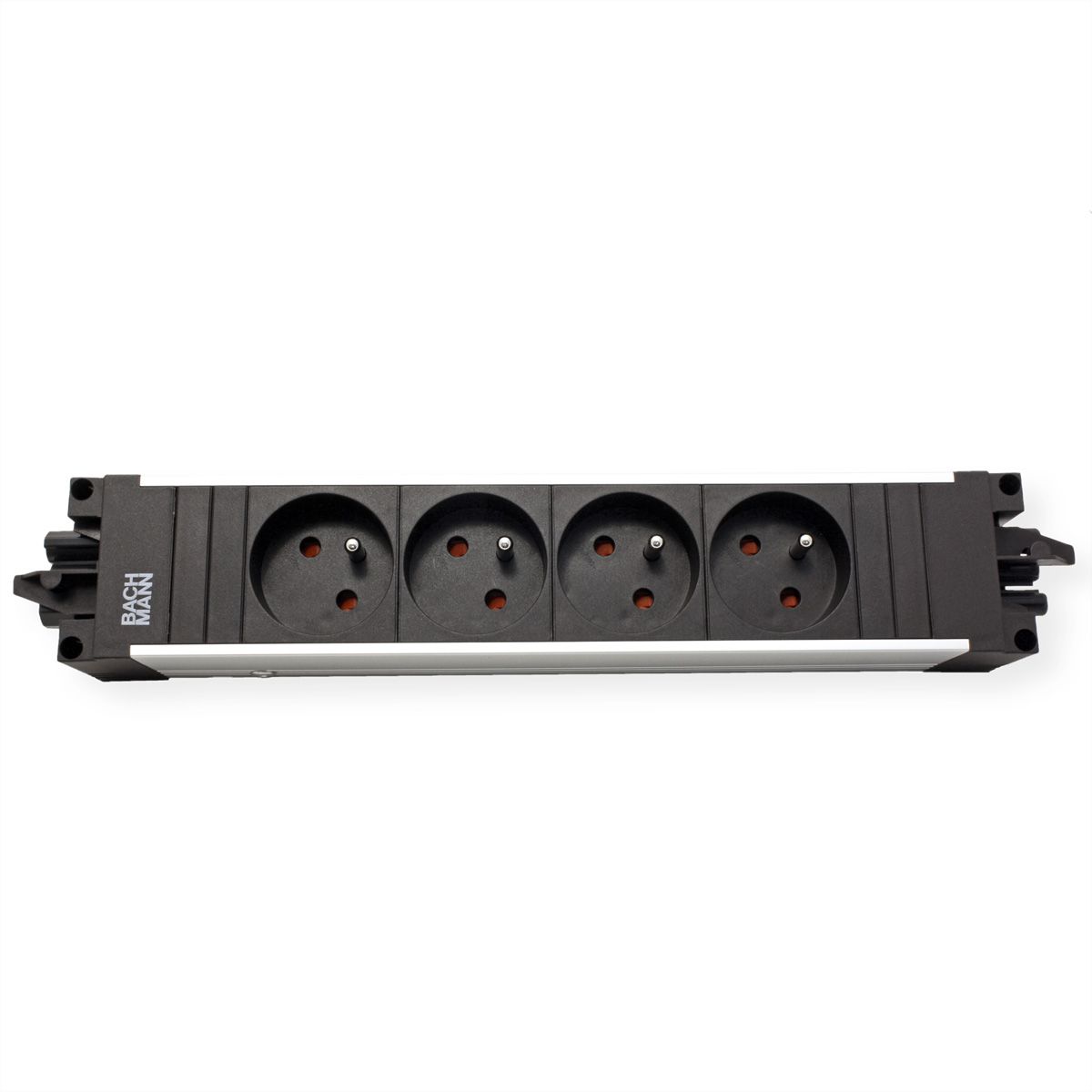 BACHMANN STEP ALU 4xUTE 35° GST18, Prise CEE 32A bleue, mesure