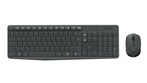 LOGITECH MK235 RF Ensemble clavier souris sans fil français noir