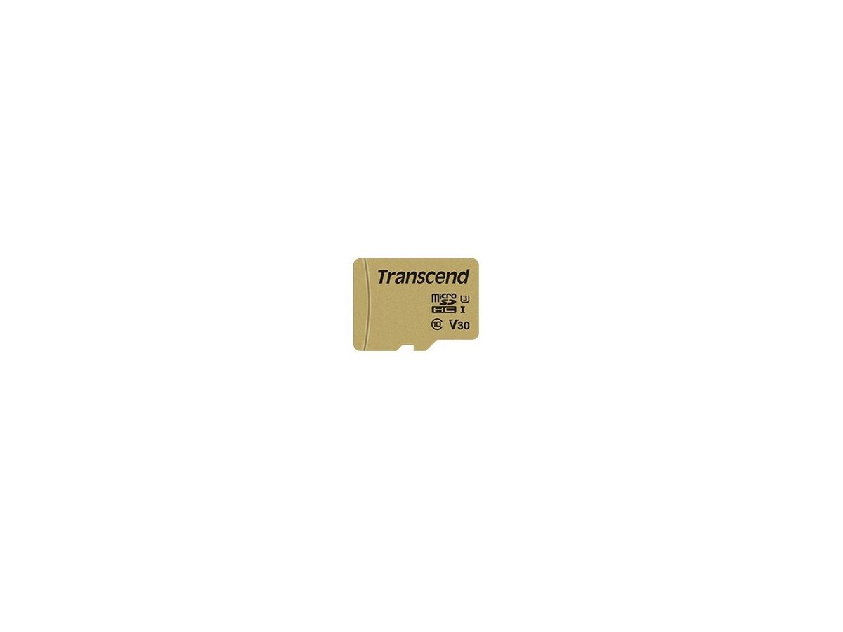 Transcend 16GB UHS-I U3 16Go MicroSDXC UHS-I Classe 10 mémoire flash