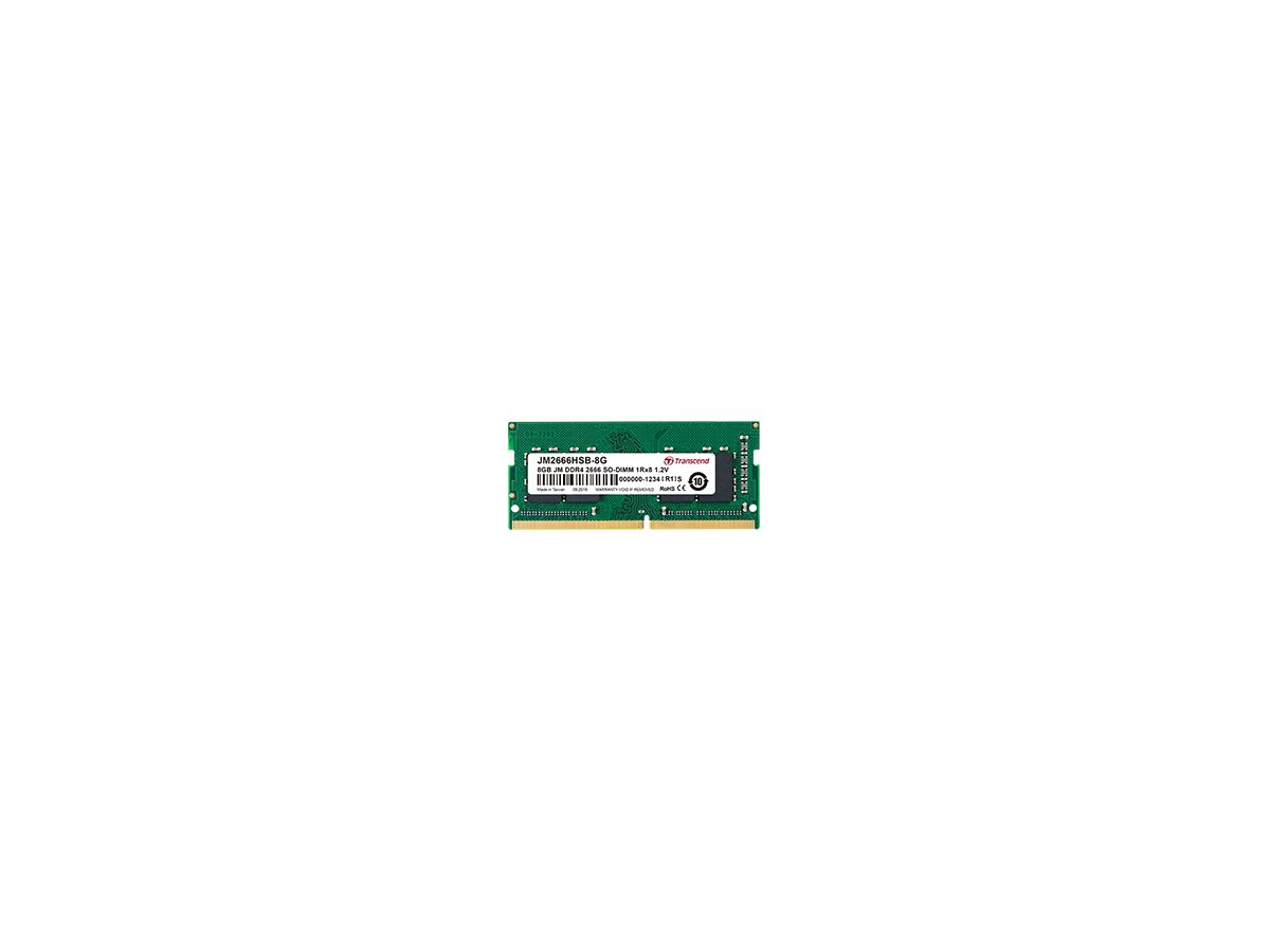 Transcend JetRam JM2666HSE-32G module de mémoire 32 Go 2 x 8 Go DDR4 2666 MHz