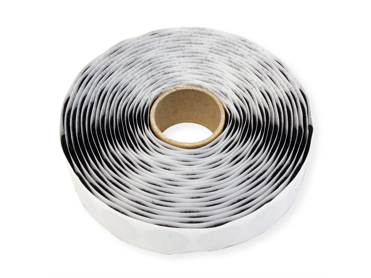 VELCRO® VELCOIN® Pastilles, laine, L: 5 m / Ø 22mm, 5m