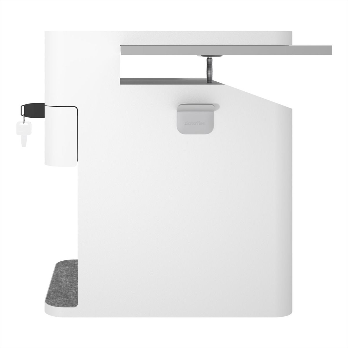 DATAFLEX Bento® desktop locker, 500, blanc