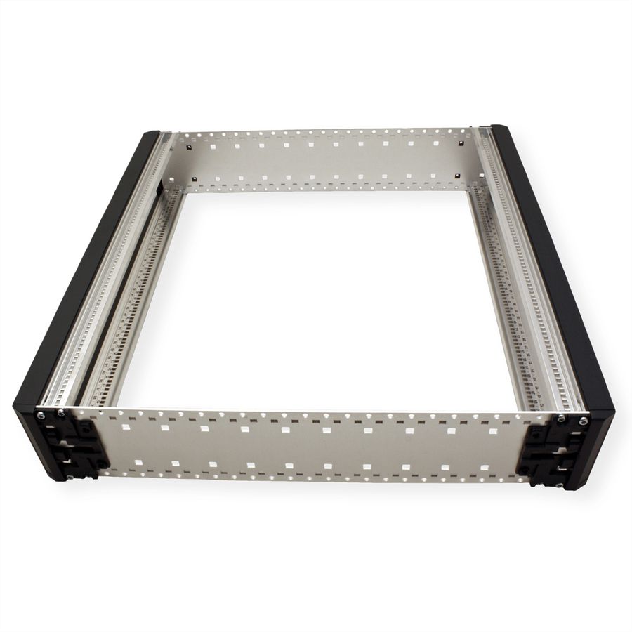 SCHROFF RatiopacPRO, coffret de bureau, blindage rétractable, garniture avant, 2 U, 84 HP, 435 mm