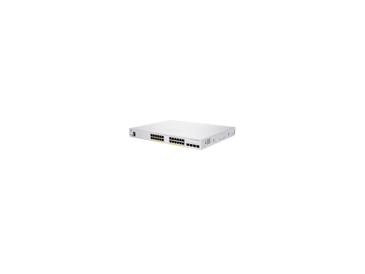 Cisco CBS250-24PP-4G-EU commutateur réseau Géré L2/L3 Gigabit Ethernet (10/100/1000) Argent