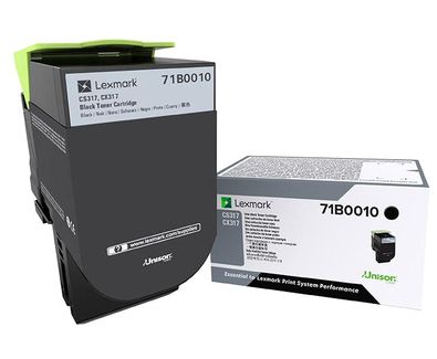 Lexmark 71B0010 Toner laser Noir cartouche toner et laser