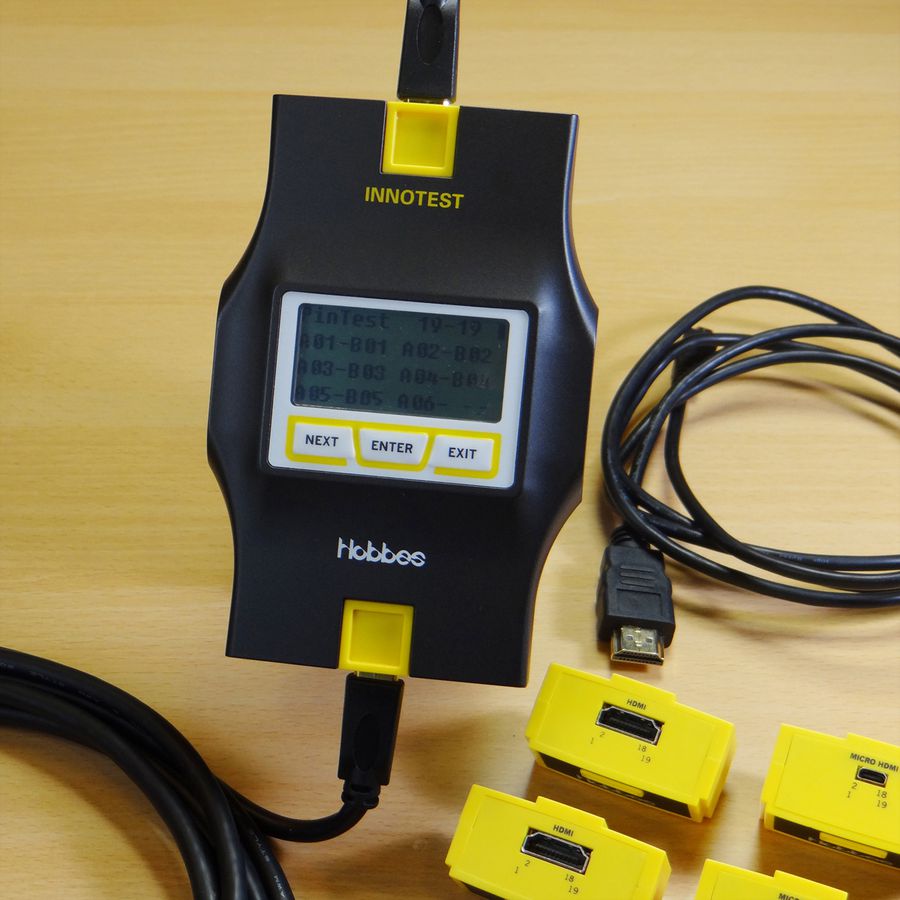 HOBBES INNOTEST Testeur modulaire, avec 4 modules HDMI